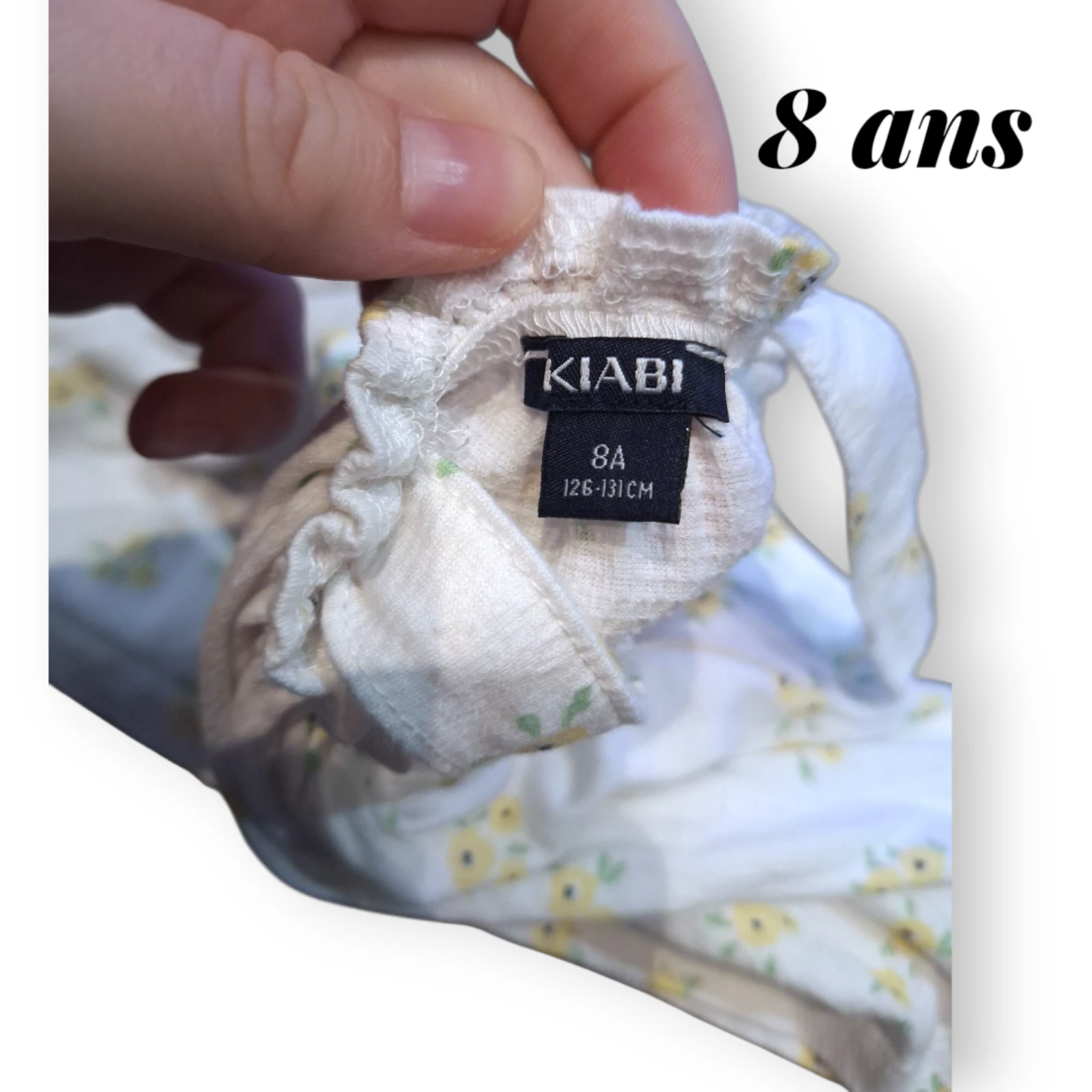 Camiseta de tirantes con flores – photo 3